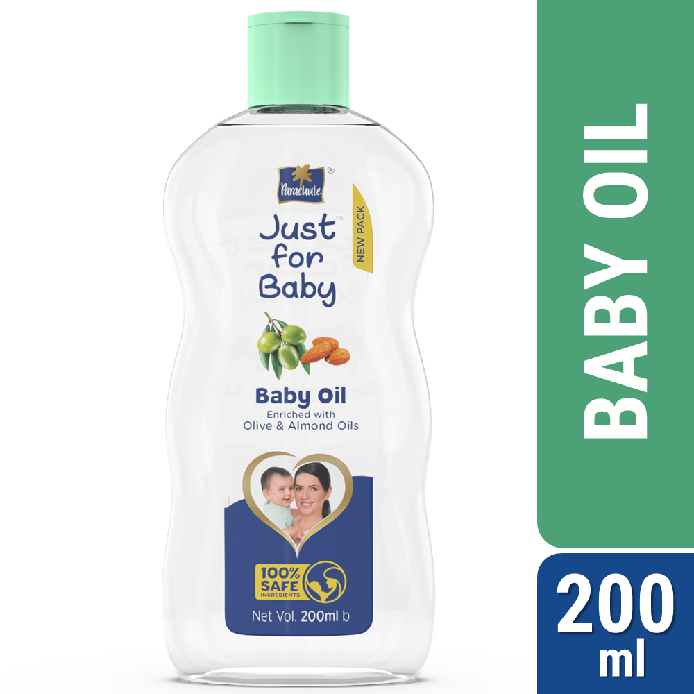 Just For Baby Baby Oil with Olive & Almond Oils – 200ml