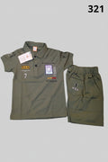 Boys Bear Fun Polo T-Shirt & Pant Summer Set 321