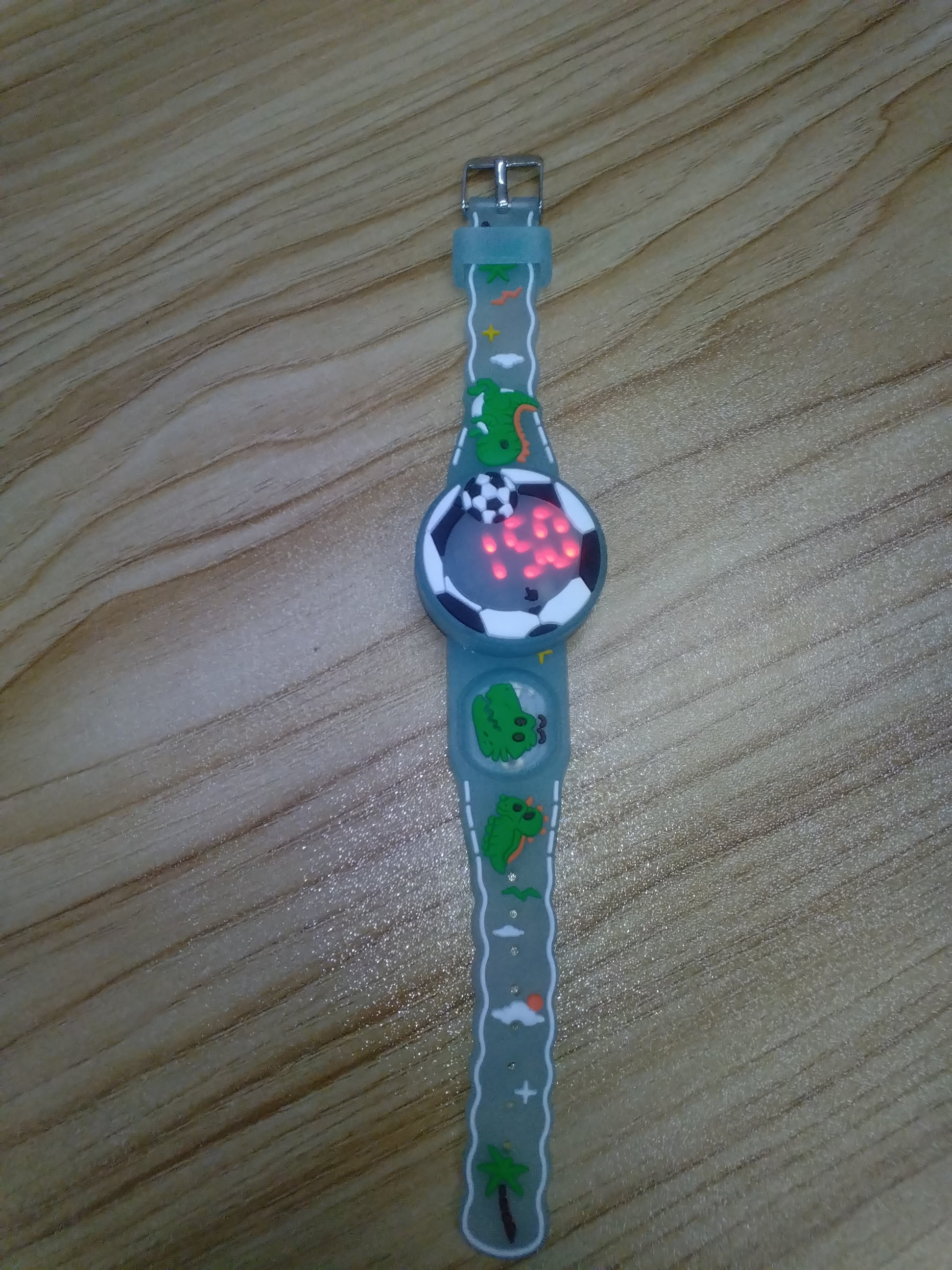 KW07 Kids Cartoon Silicone Strap Watch