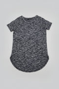 Girls  Floral Graphic Casual T- Shirt Dress 2102