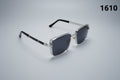 Classic Matte Square Frame Sunglasses 1610