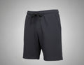 Boys Charcoal Casual Knit Shorts with Drawstring 2328