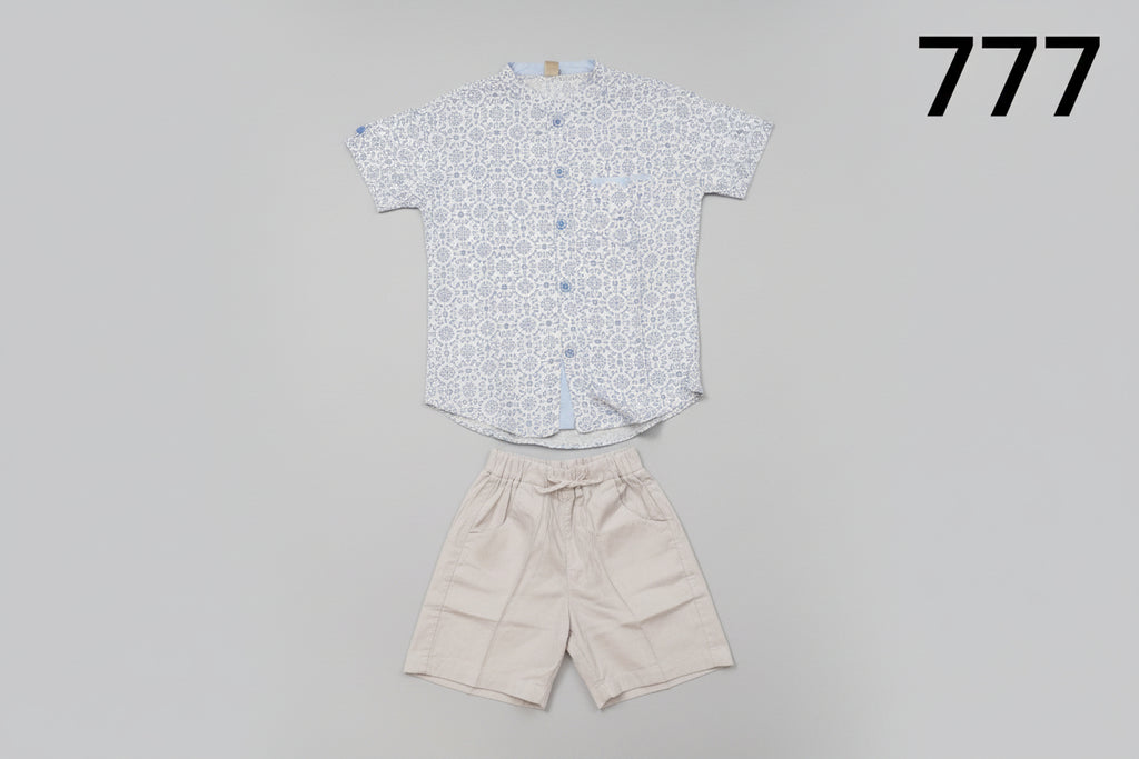 Boys Premium Shirt & Shorts Set-C48