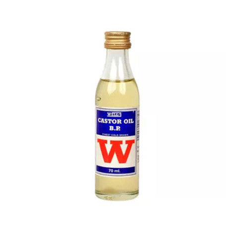 W Castor Oil B.P. – Pure Pharmaceutical Grade Castor Oil (70ml)