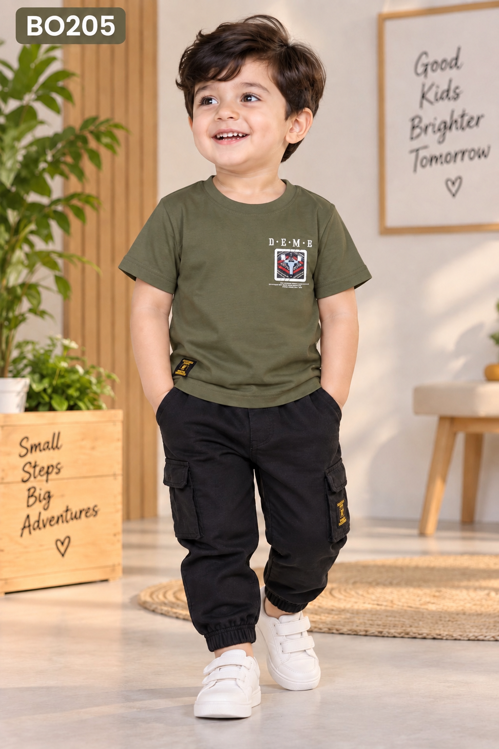 Boys’ Premium Graphic T-Shirt -BO205