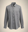 Premium Geometric Printed Long Shirt 467