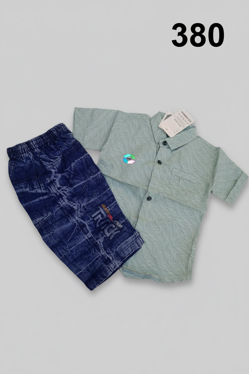 Kids Premium Shirt & Pant Set (Casual Wear) 380