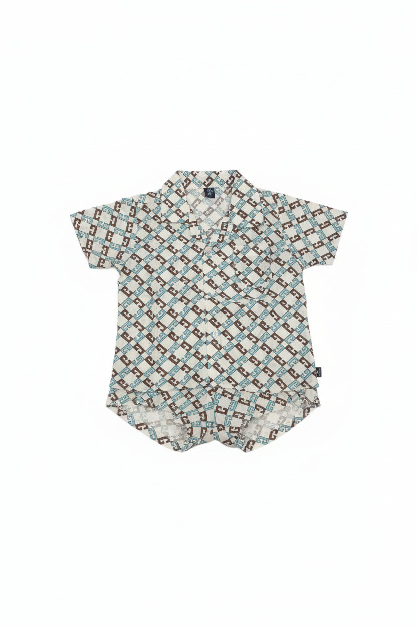 Baby Boys Premium Printed Shirt 250