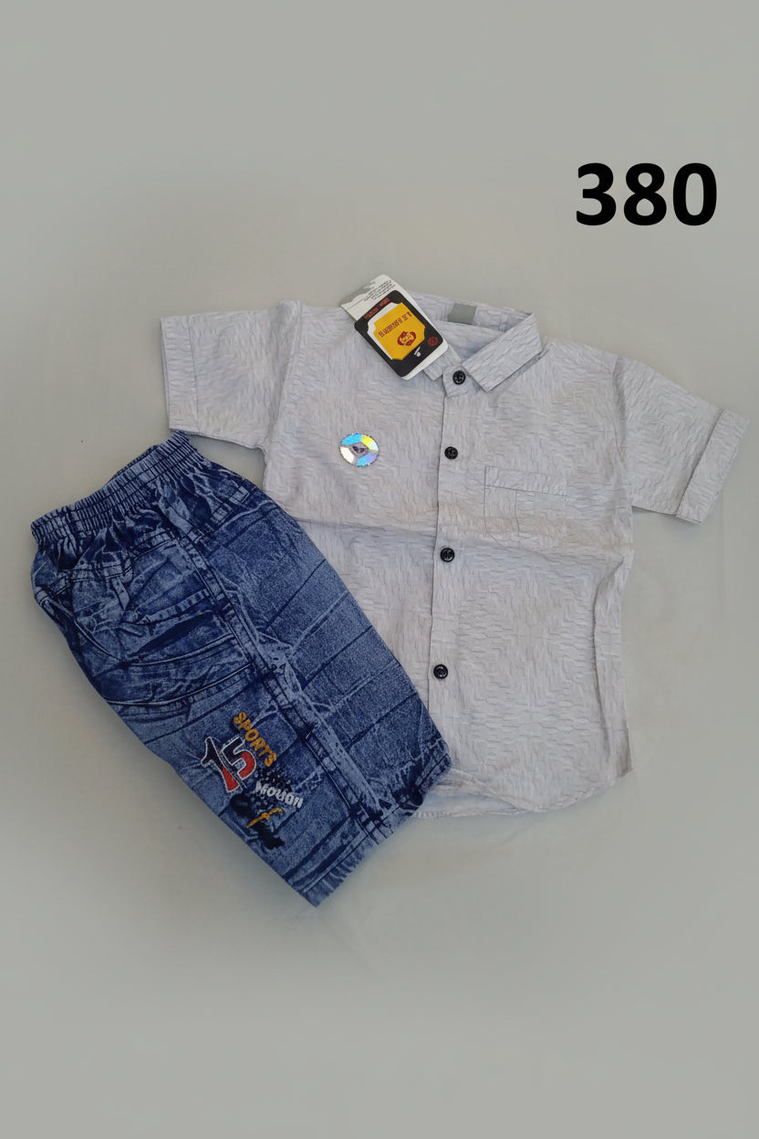 Kids Premium Shirt & Pant Set (Casual Wear) 380