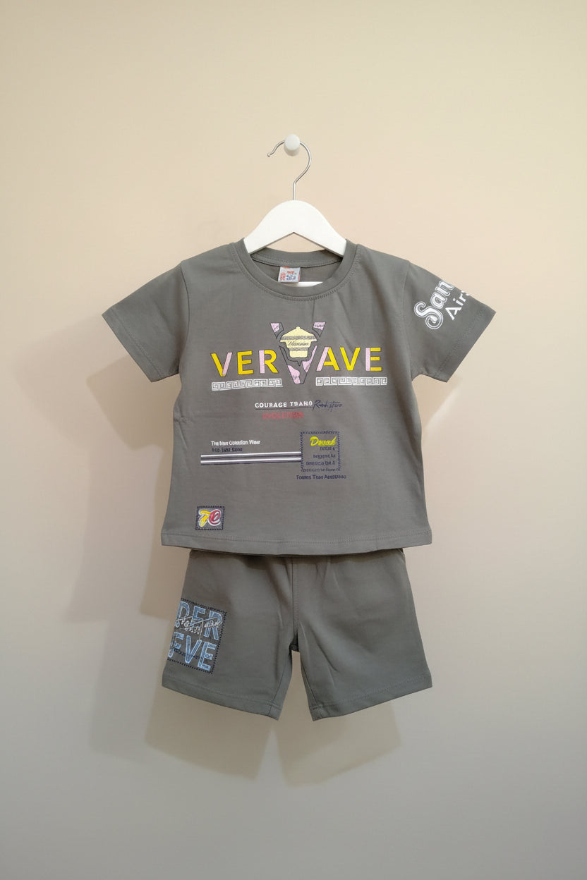 VERVAVE Kids Premium Two-Piece Summer Outfit Set 353