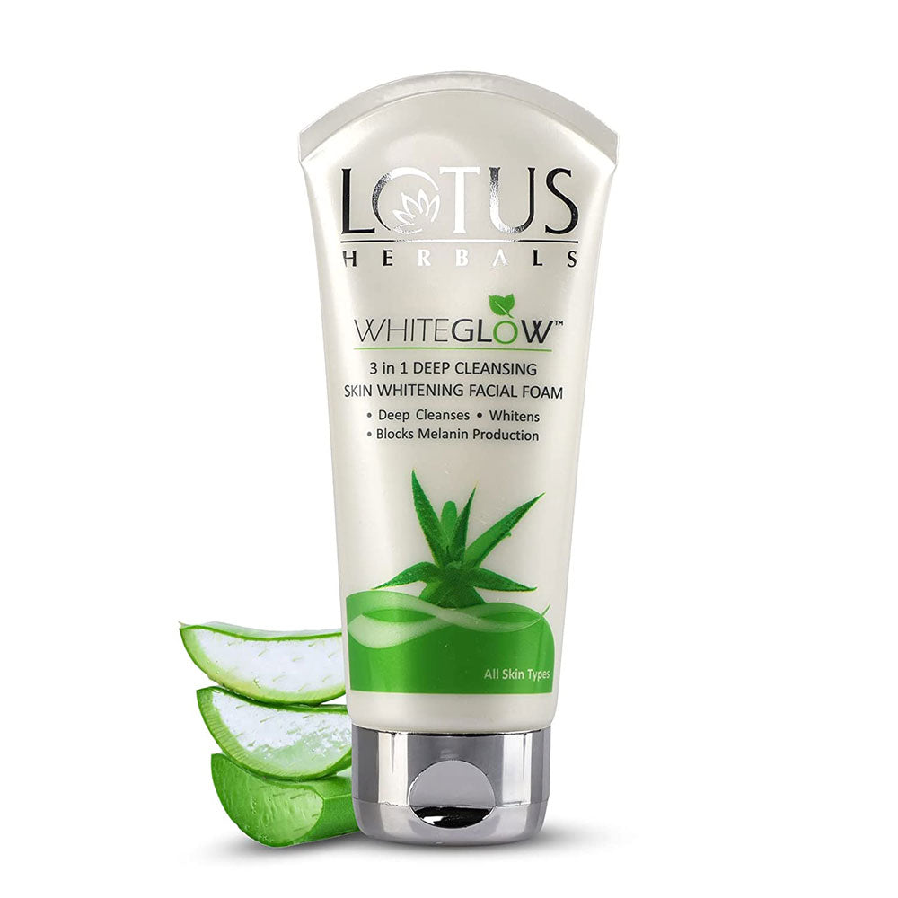 Lotus Herbals WhiteGlow Active Skin Whitening Face Wash 100gm