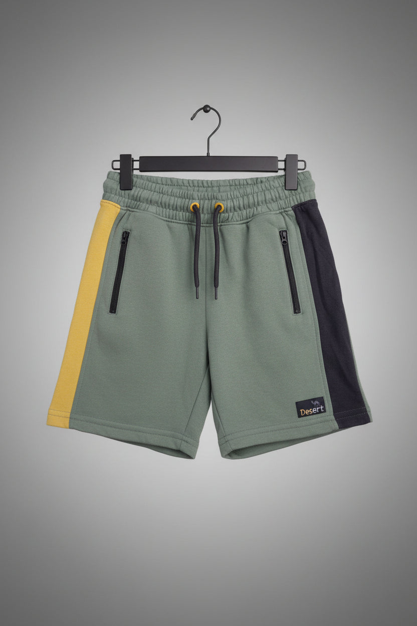 Boys s Charcoal Casual Knit Shorts with Drawstring 2316