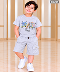 Boys DAB Graphic T-Shirt & Cargo Shorts Co-Ord Set – BO261