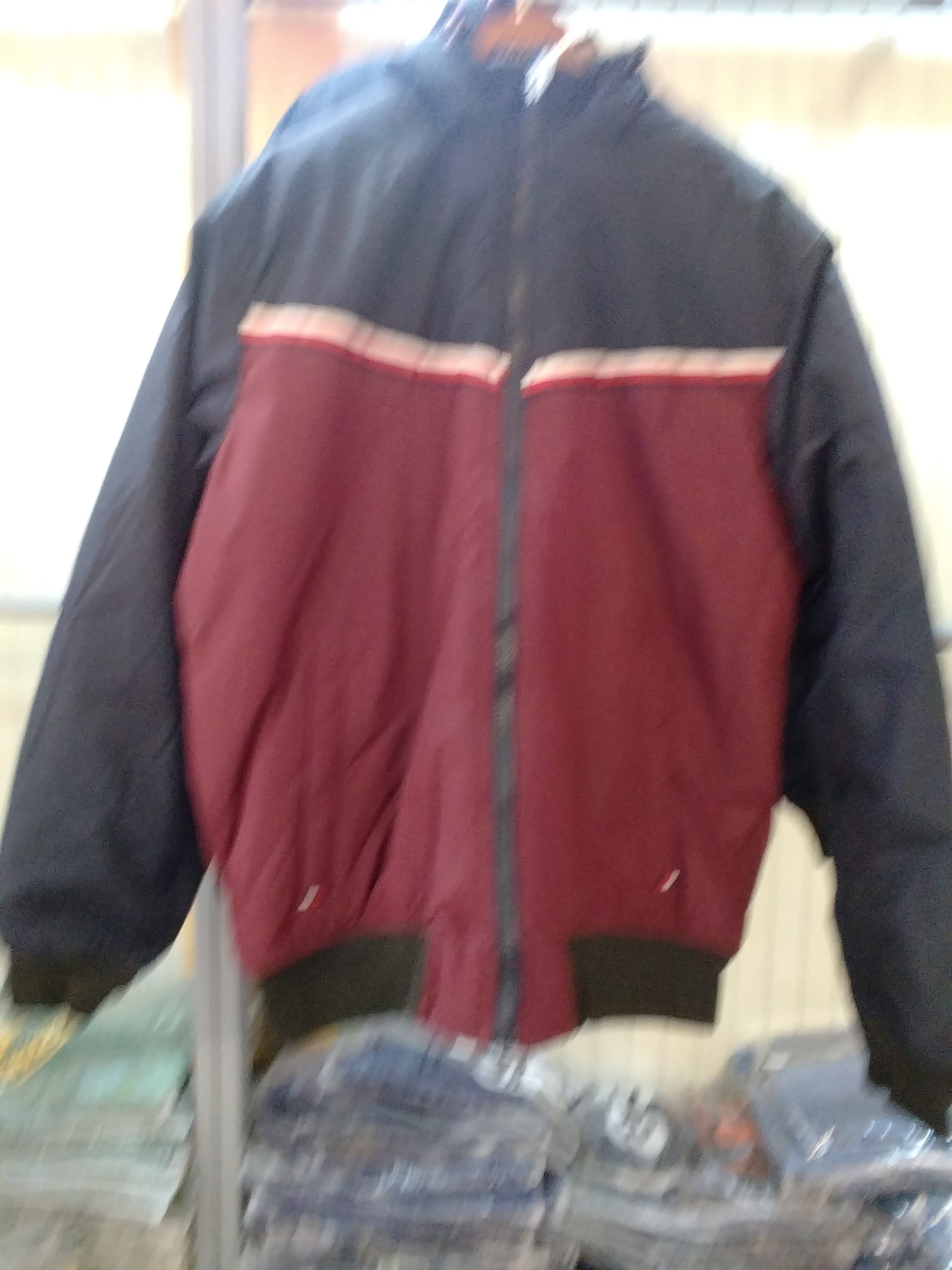 Men’s Hooded Puffer Jacket – Color Block Winter Jacket