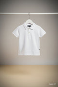 Boys Premium Polo Shirt – Soft Cotton Piqué 157 white