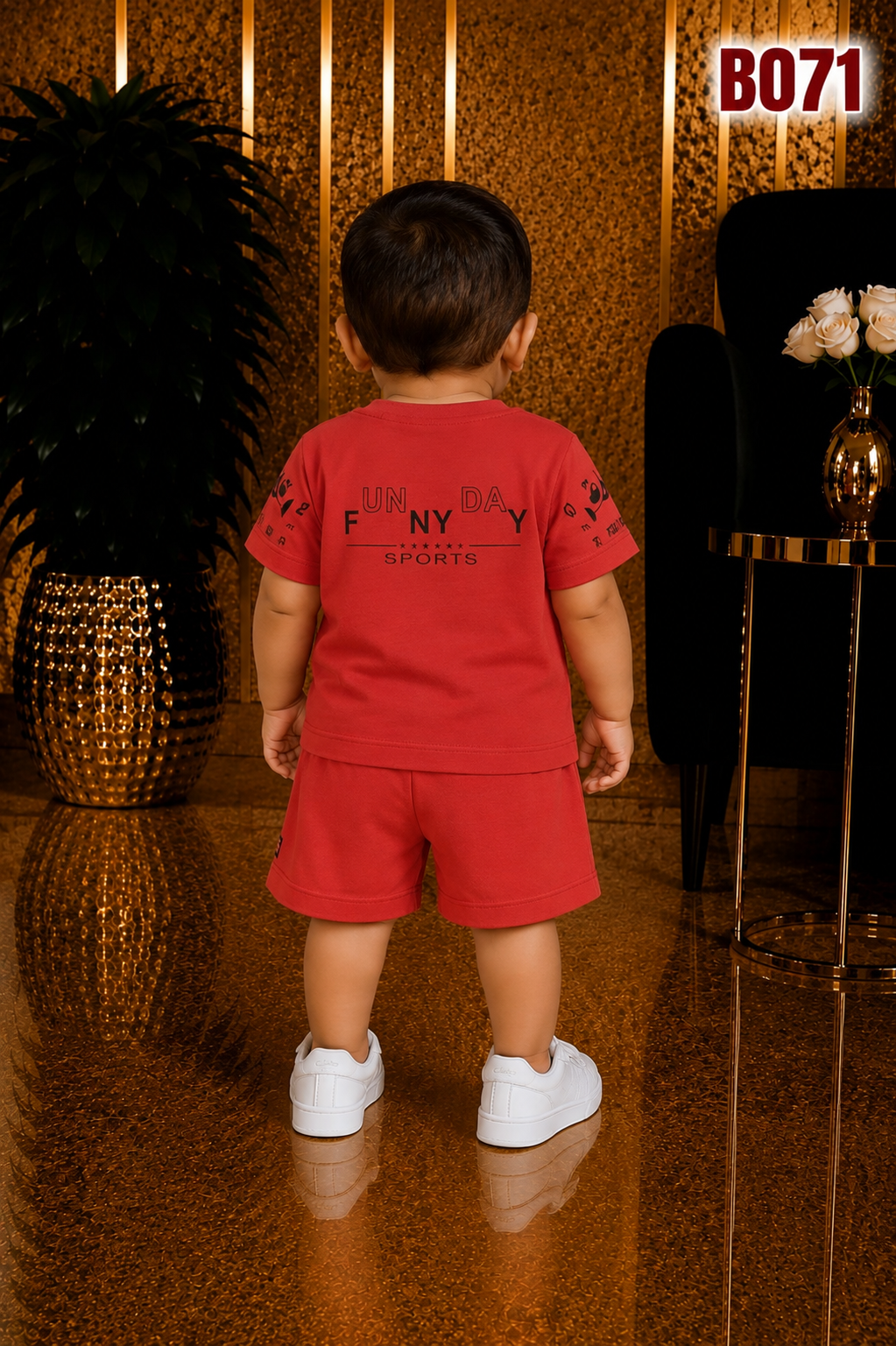 Baby Boys T-Shirt & Shorts Set-BO71