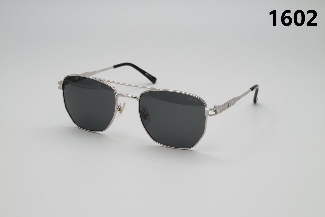 Classic Matte Square Frame Sunglasses 1602