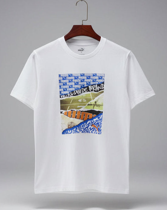 Mens Premium White T-SHIRT 060
