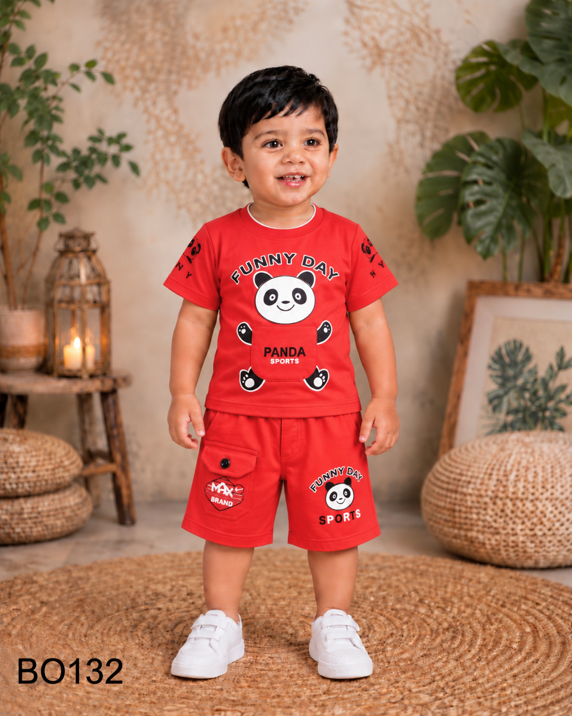 Baby Boys  T-Shirt & Shorts Set-BO132