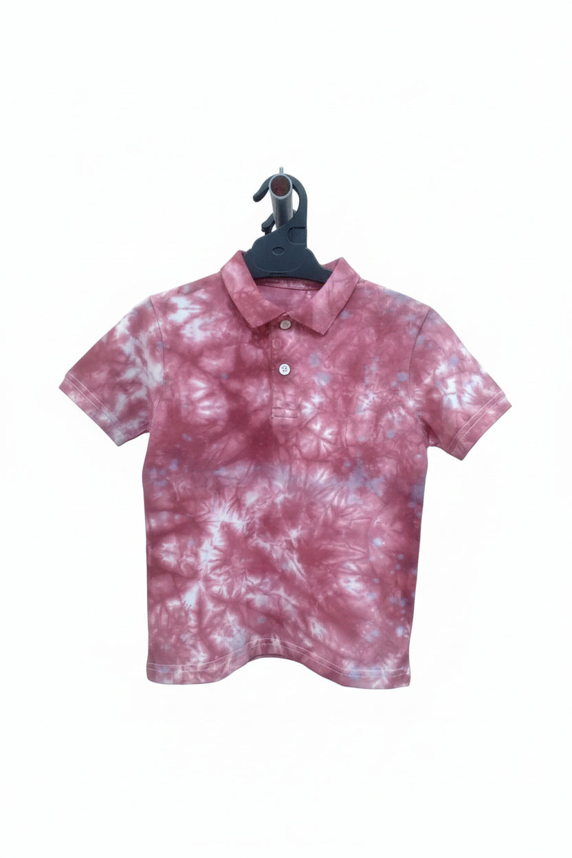 Boys Premium Polo Shirt – Soft Cotton Piqué163-Rose pink