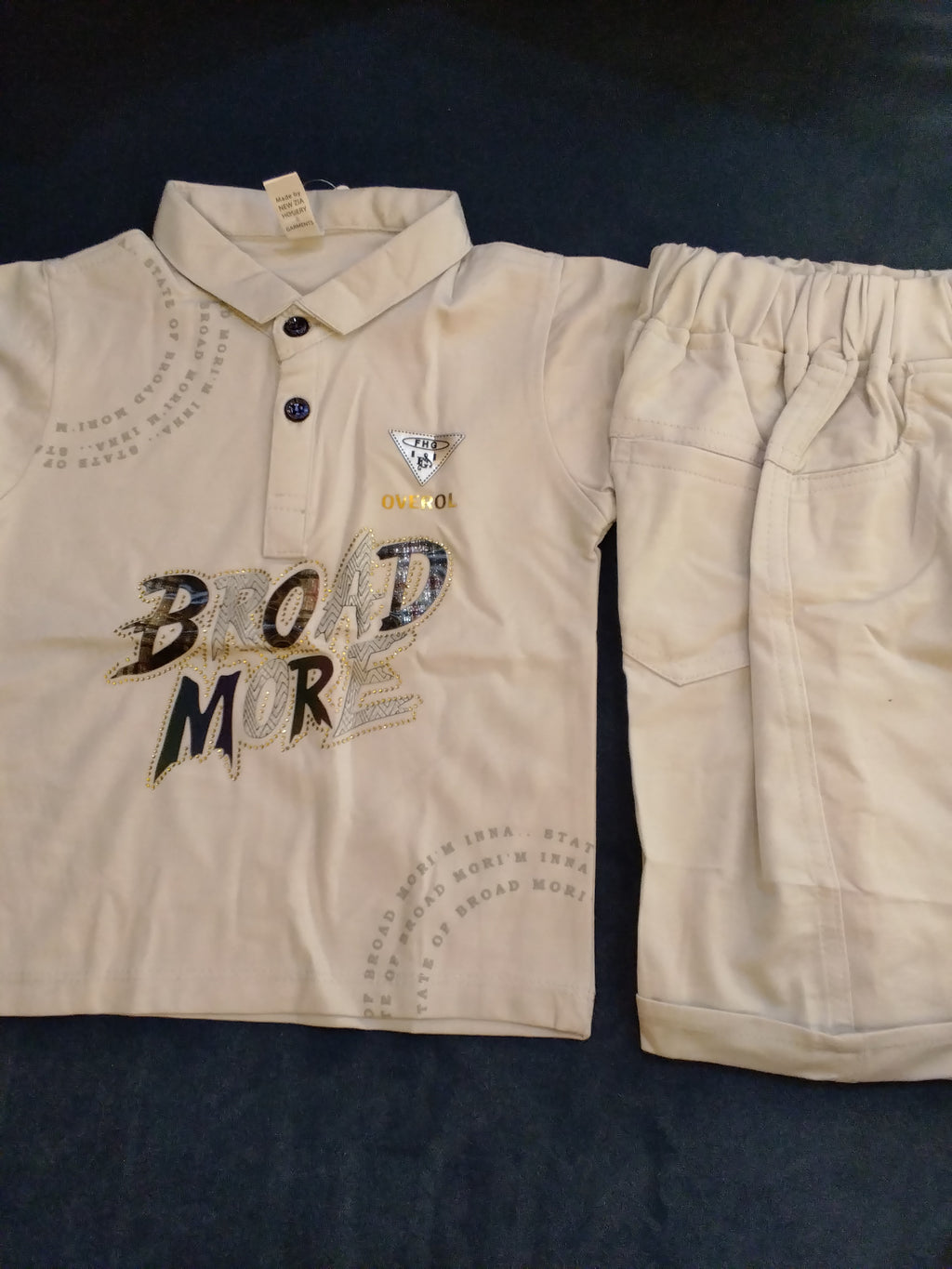 Boys Polo T-Shirt & Shorts Set 266