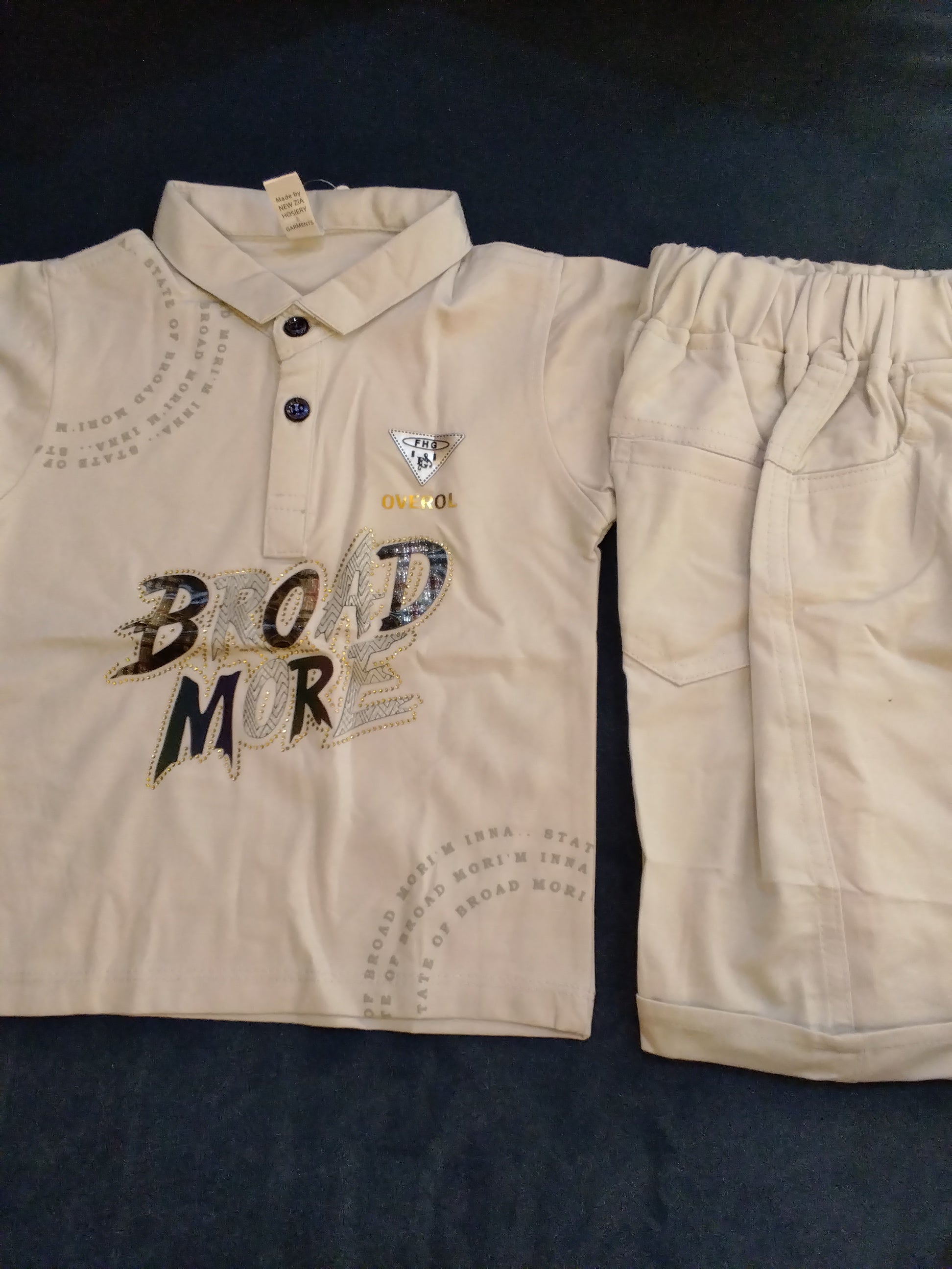 Boys Polo T-Shirt & Shorts Set 266