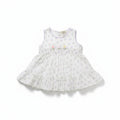 Baby Girls Elegant Embroidered Dress 244