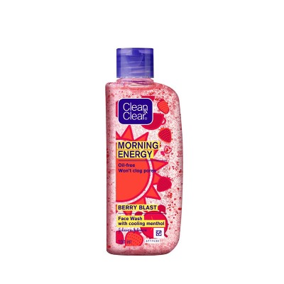 Clean & Clear Morning Energy Face Wash – Berry Blast & Aqua Splash (100ml)