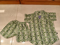 Boys Retro Geo Print Summer Shirt & Shorts Set 2090