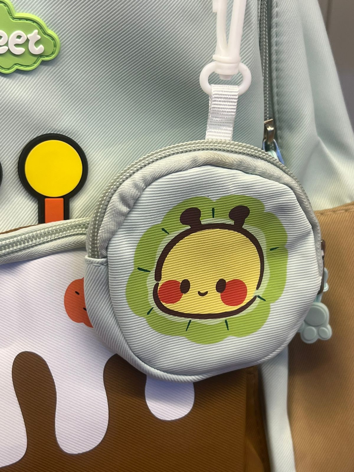 Sweet Honey Bee Kids Backpack with Mini Pouch