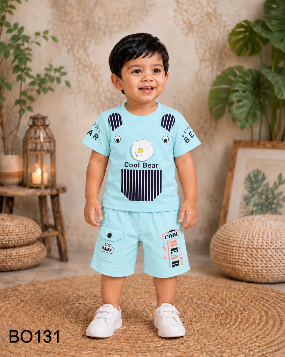 Baby Boys T-Shirt & Shorts Set-BO131