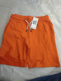 Men’s Charcoal Casual Knit Shorts with Drawstring 2321