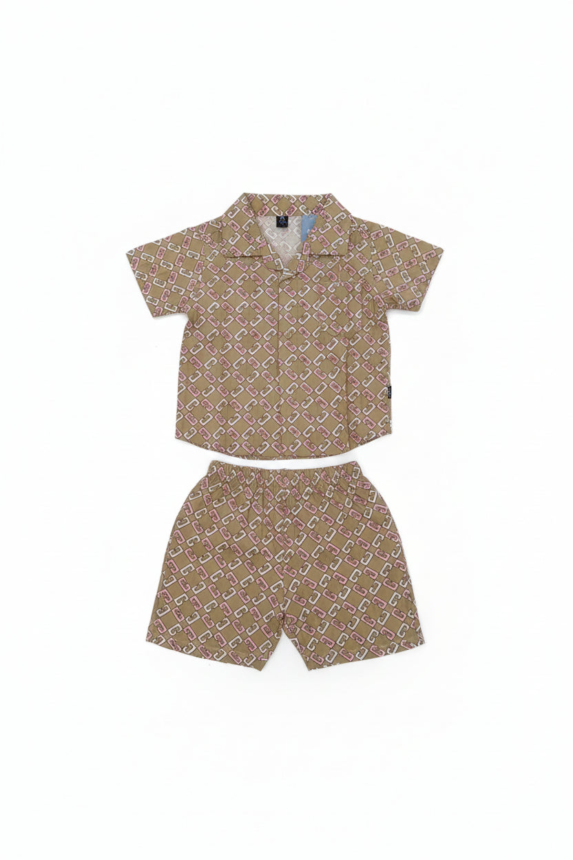 Baby Boys Premium Printed Shirt 250