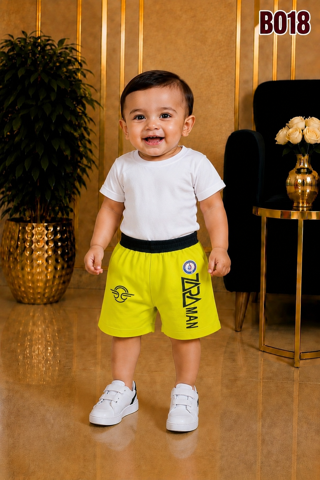Premium Boys Graphic Shorts Trio BO18