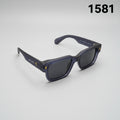 Classic Matte Square Frame Sunglasses 1581