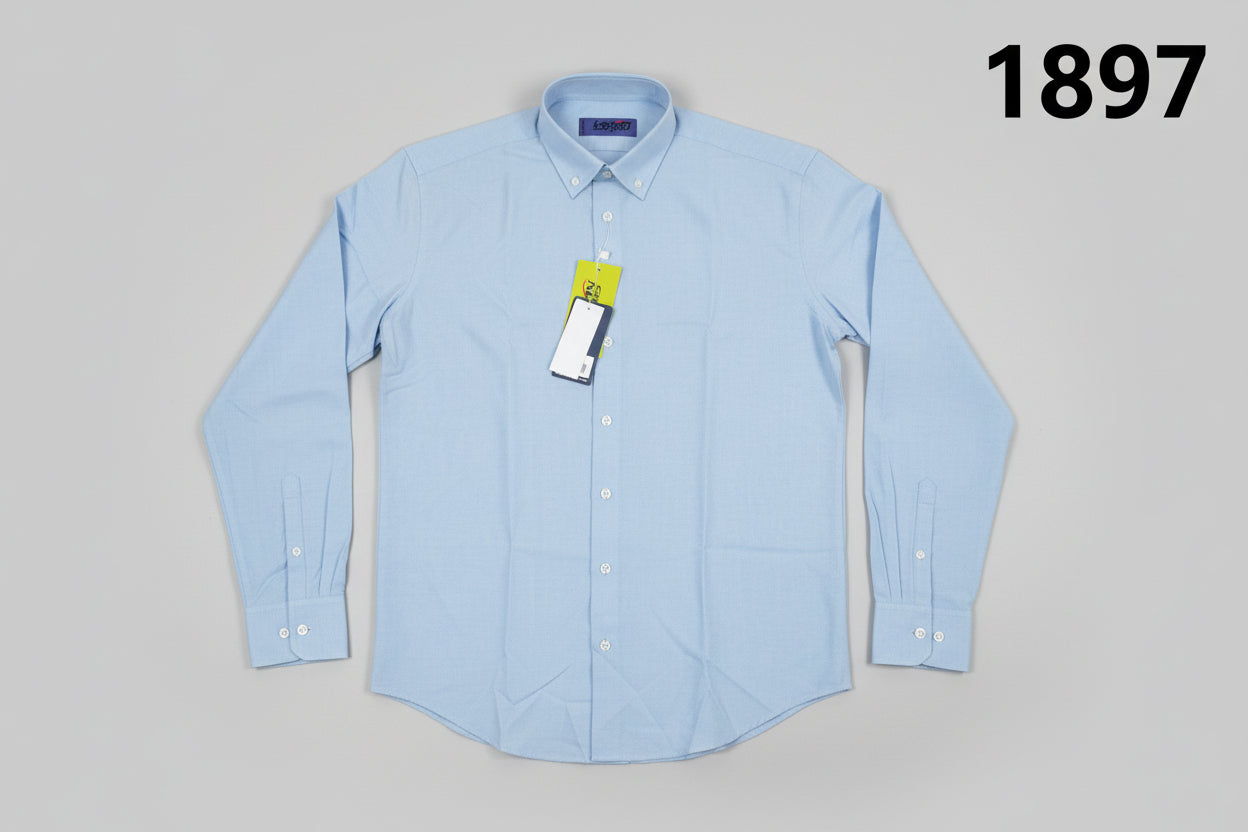GATSBY Mens F/S Shirt _Urban Sailor 1897 Sky