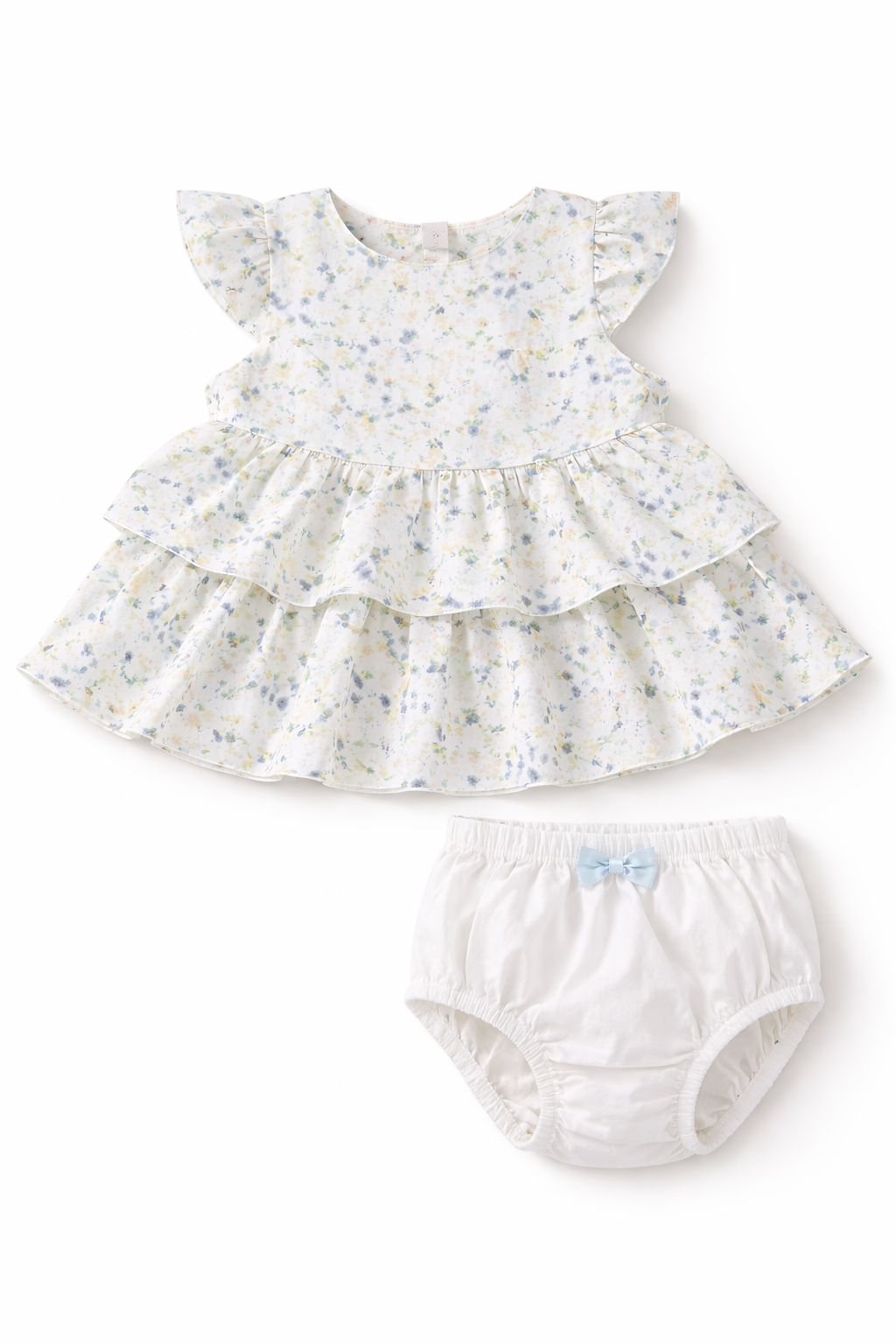 Baby Girls Elegant Embroidered Dress 262