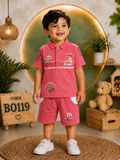 Boys Premium Polo T-Shirt & Shorts Set – BO119