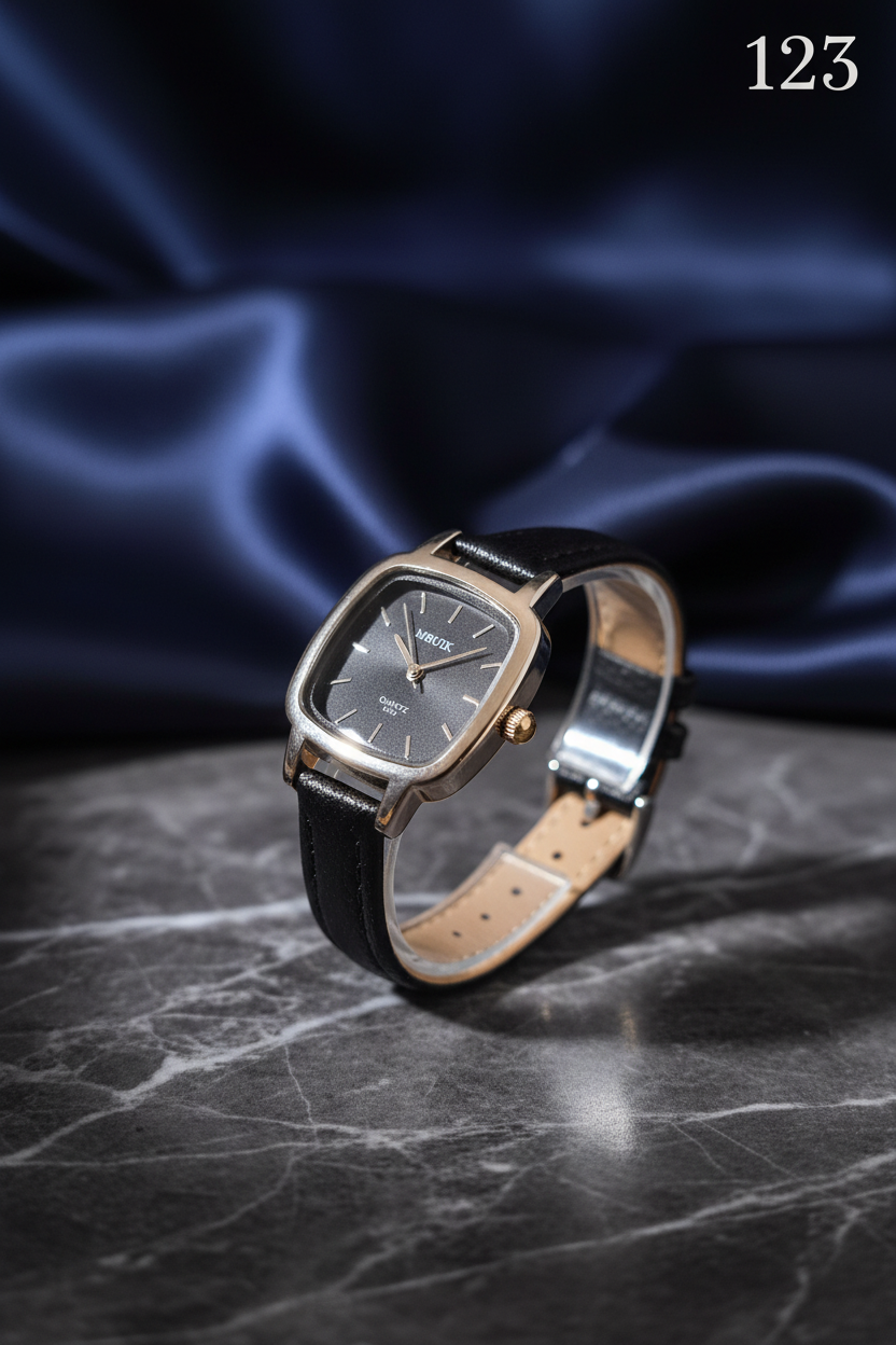 LW 123 MRUIKA Elegant Ladies Leather Strap
