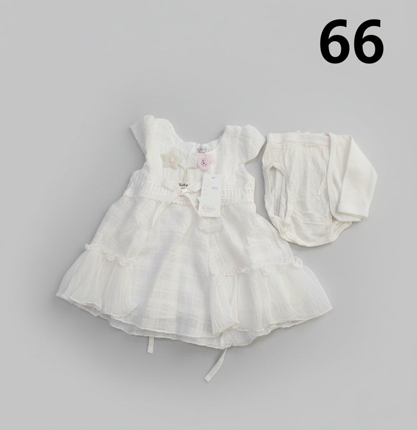Girls Dress with Bloomers Set 66