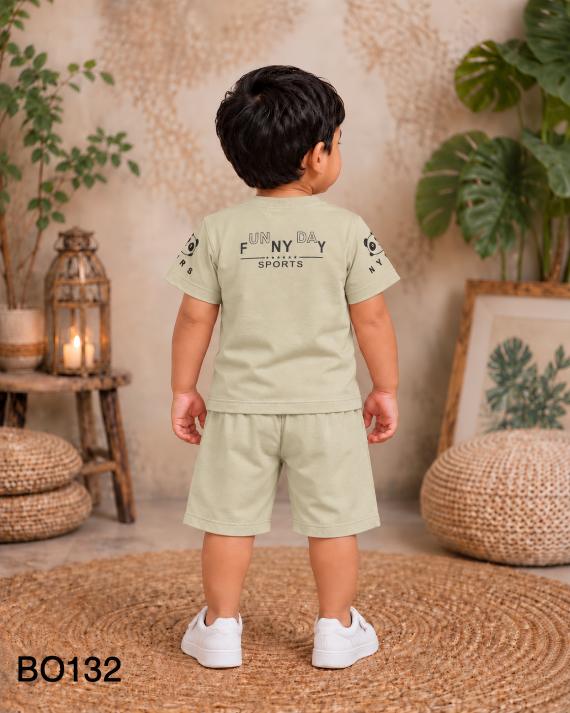 Baby Boys  T-Shirt & Shorts Set-BO132