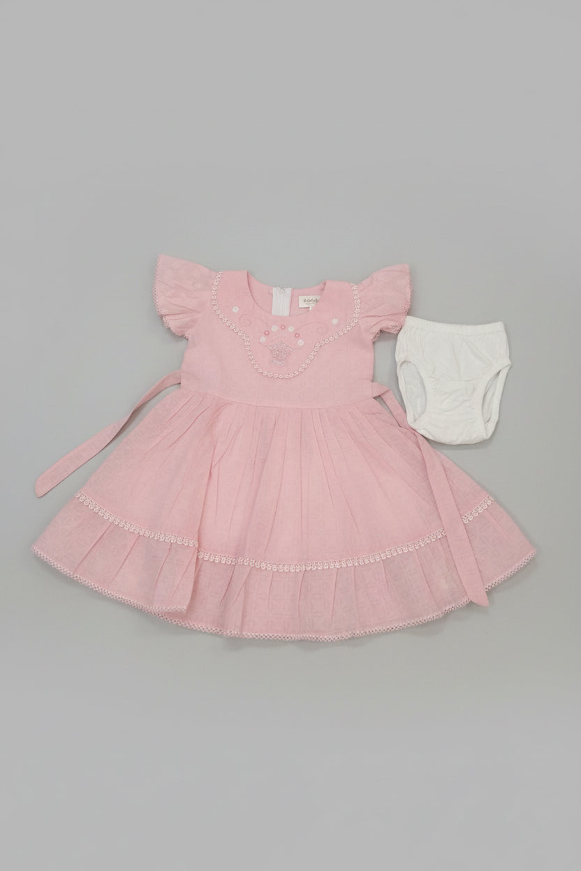 Girls Party Dress Set with Bloomers 188