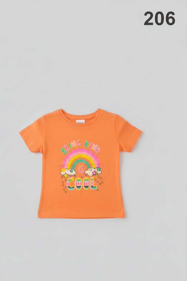 Premium Kids Cotton T-Shirt – Boys & Girls Casual Graphic Tee 2061