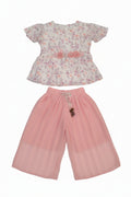 Girls Floral Printed Top & Palazzo Set 160