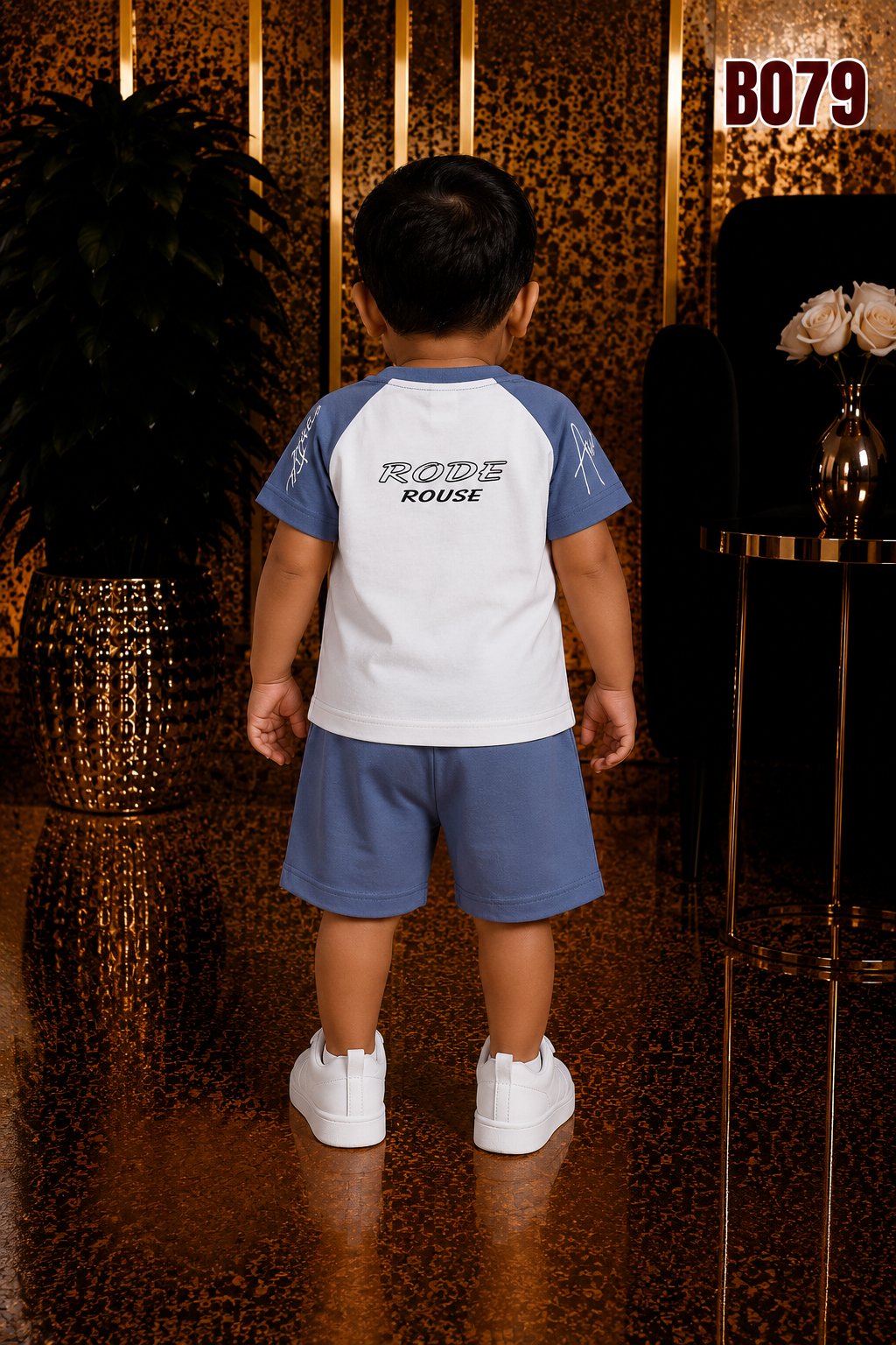 Premium Boys  T-Shirt & Shorts Set-BO79