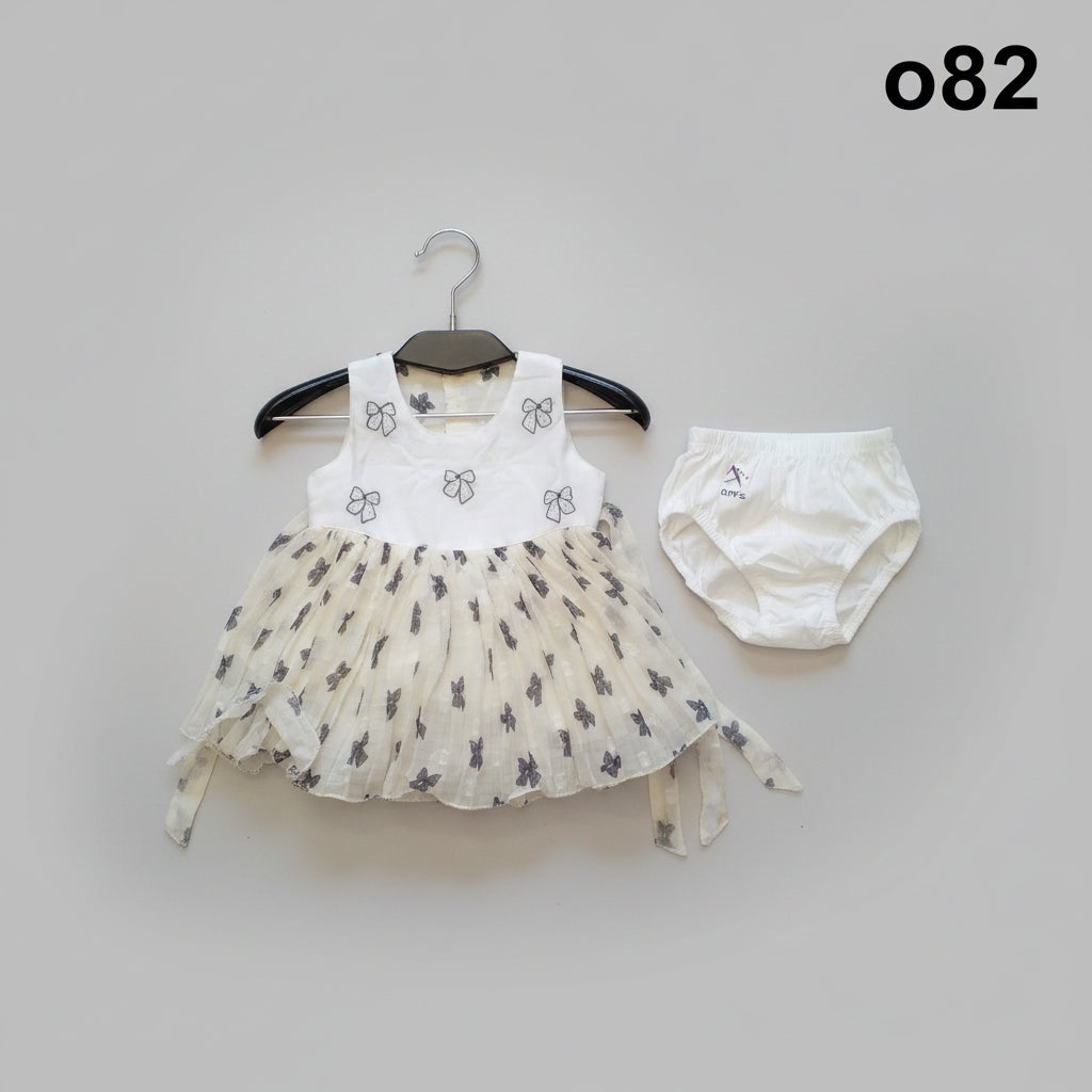 Butterfly Baby Girl Dress Set 082