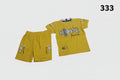 Kids “HOPE West Coast” Printed T-Shirt & Shorts Set 333