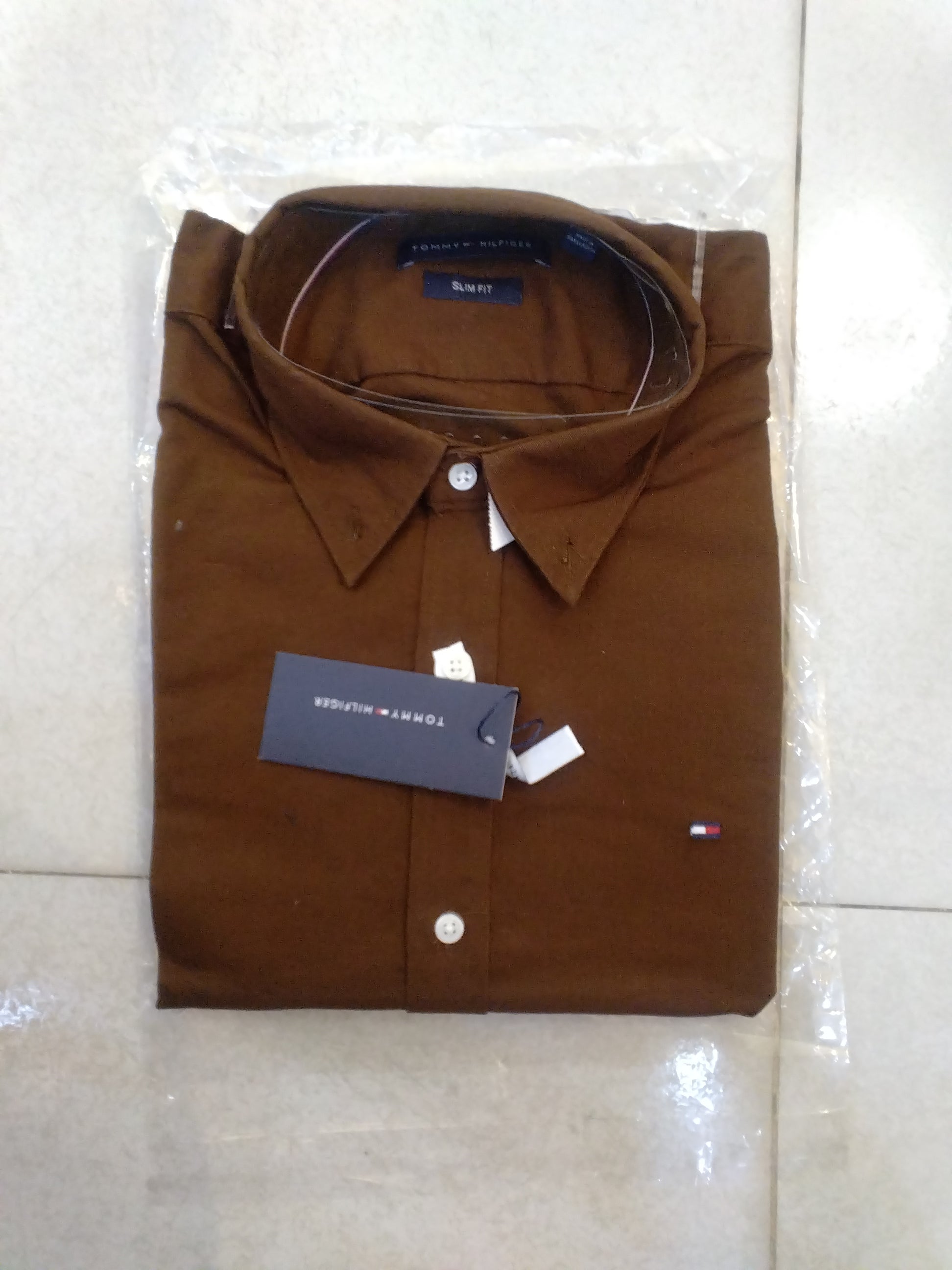 TMS Signature Solid Cotton Shirt 114