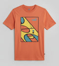 Mens Premium Rust Orange T-SHIRT 003