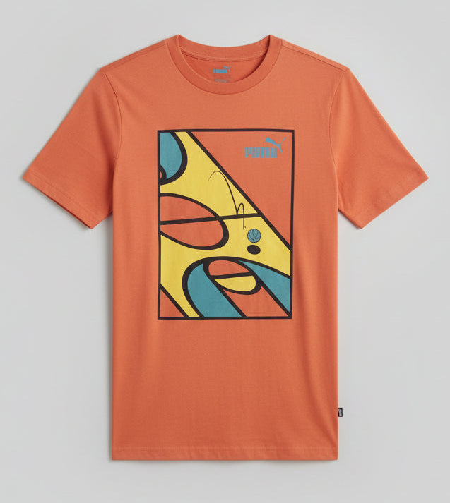 Mens Premium Rust Orange T-SHIRT 003